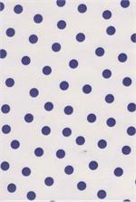 Oilcloth yardage in a universally adored polka dot pattern. This small repeat pattern is incredibly versatile and whimsical, and looks lovely in any color.