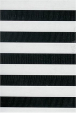 Oilcloth yardage in a wide awning stripe- a summertime classic! Is it circus? Is it contemporary? Up to you! We love them all. These colorful stripes are about 1