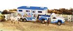 Breyer Horses Stablemates Size Animal Rescue Truck & Trailer #5352
