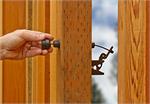 Strings wear out and break quickly and reaching over the gate can be difficult and annoying for customers. GH Gate Latch Pull solves these problems, while looking great.