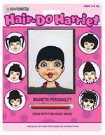 Use the magnetic wand to move iron powder into position to draw whiskers, sideburns, a mustache or different hairstyles on Wooly Willy® and his friends. Dozens of designs are possible. The 7″ x 8¾” self-contained package makes it easy to practice your art