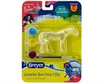 Breyer fans love Stablemates painting and they love horses. Enter our new Suncatcher Horse Paint & Play - the perfect pair! Each Stablemates horse model is clear, and when painted with the special paint, they become dazzling in the sunlight.
