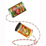 Schylling Toys Classic Tin Can Telephone Set #TCT  The Tin Can Phone from Schylling Toys is the perfect nostalgic toy for children. Featuring 2 tin cans attached by a taut string, kids will love trying it out and listening as their voices pass through. Ca